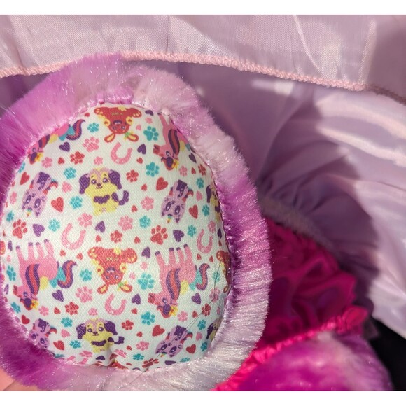 Build-A-Bear Workshop Love Diana 16" Purple Pink Tie Dye Ballerina Bear - Picture 3 of 6